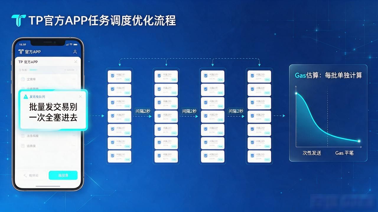 TP钱包批量交互任务队列配置_如何通过TP官方app下载优化任务调度？_TP钱包多链资产调度卡顿优化