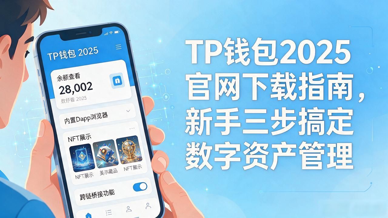 TP钱包2025官网下载指南，新手三步搞定数字资产管理