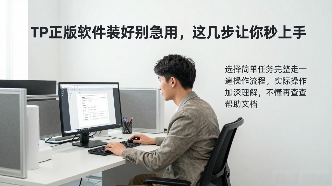 完成tp软件基础设置_熟悉tp软件界面布局_TP正版软件下载后如何快速上手?