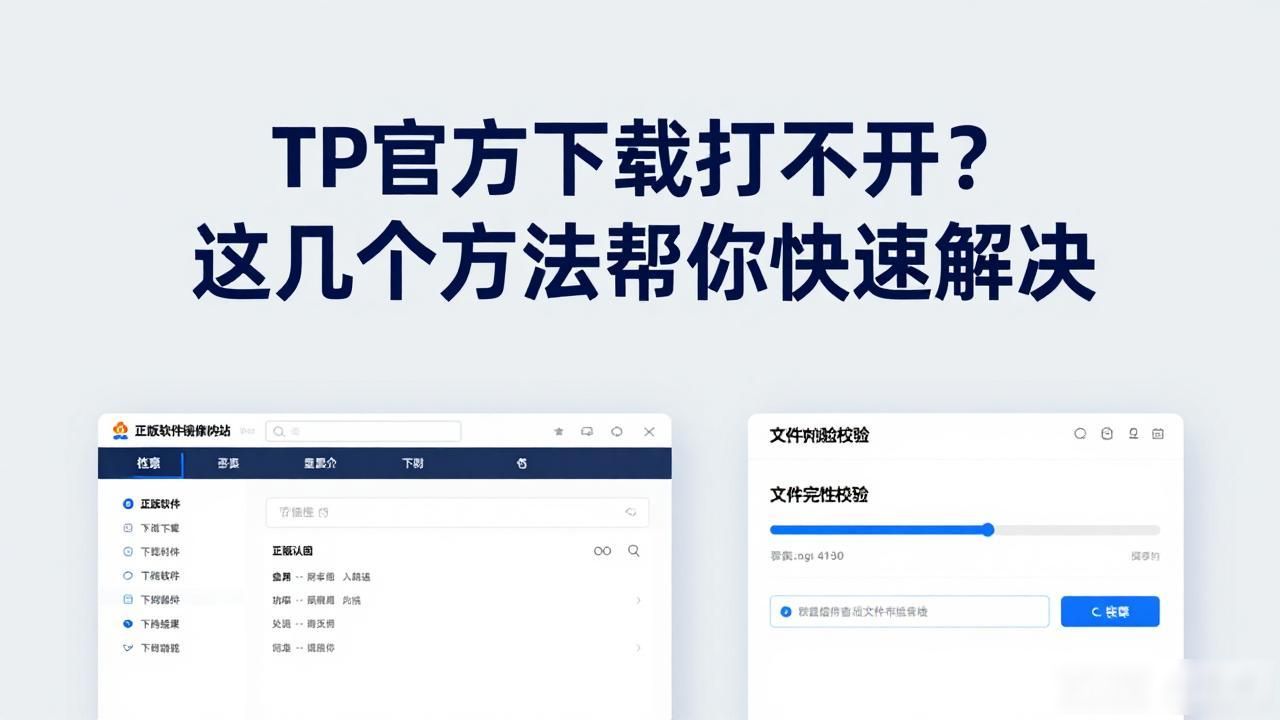 TP官方正版下载失败解决方法_网络环境优化技巧_TP官方正版下载遇阻?教你高效应对技巧