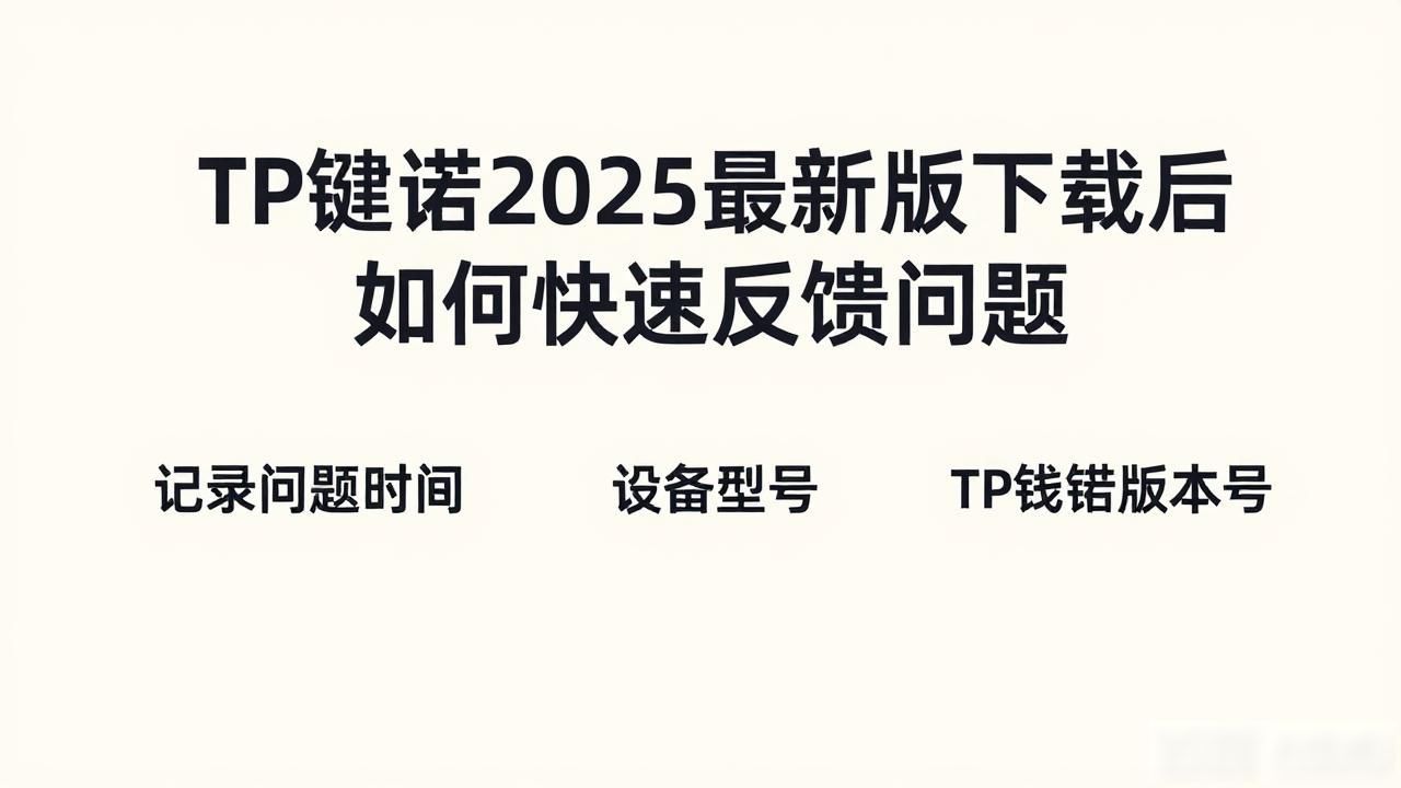 如何在TP官网2025最新版下载中实施快速反馈?_TP钱包2025最新版反馈渠道_TP钱包反馈问题准备信息