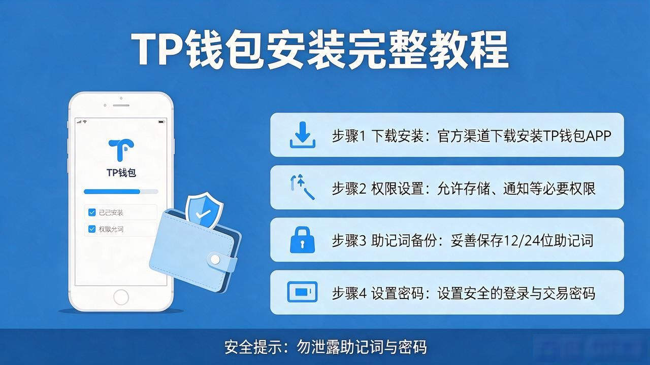TP钱包官方下载渠道 新手使用TP钱包教程 加密货币钱包资产安全_tp钱包app官方版下载安装