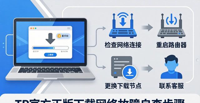 TP官方正版下载遇到网络故障？按这4步自查解决
