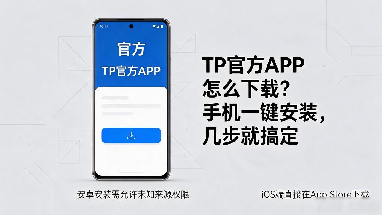 TP官方APP怎么下载？手机一键安装，几步就搞定