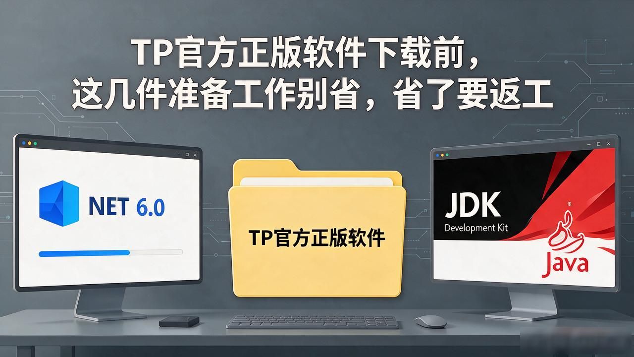 TP官方正版软件下载前，这几件准备工作别省，省了要返工