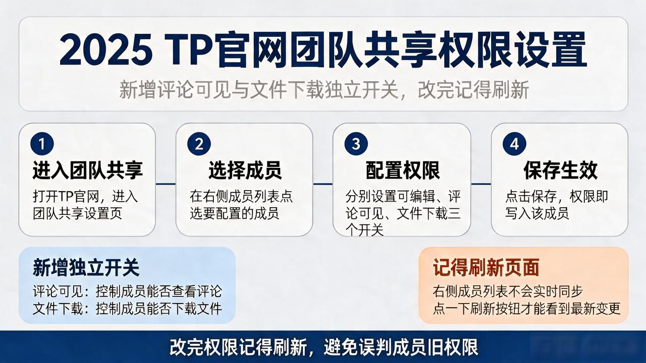 2025 TP官网最新版怎么实现团队共享，设置步骤讲清楚