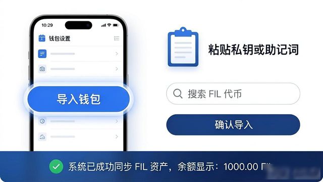 TP钱包导入FIL币完整步骤