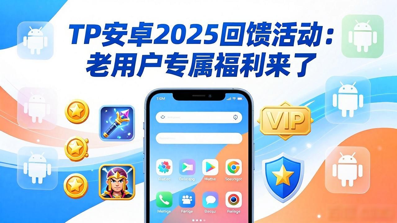 安卓老用户福利领取攻略_TP平台2025年用户回馈活动_TP官网下载安卓2025年用户回馈活动