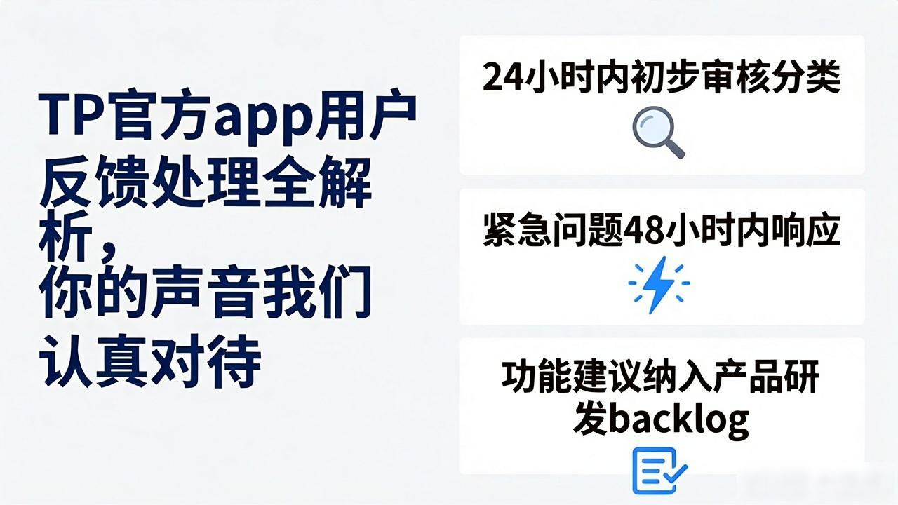 TP官方app用户反馈处理全解析，你的声音我们认真对待
