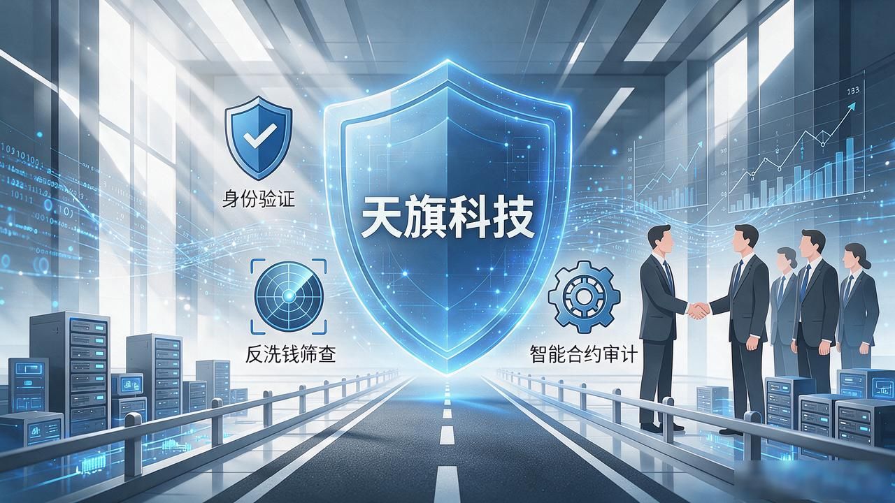 天旗科技链上风控_数字资产交易托管合规化服务_天旗科技与数字货币
