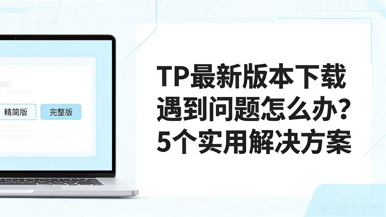 TP最新版本下载遇到问题怎么办？5个实用解决方案