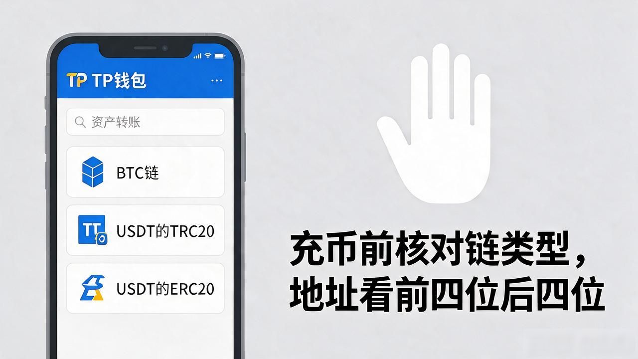 TP钱包创建助记词安全保存方法_USDT充币TRC20与ERC20网络选择指南_tp钱包新用户