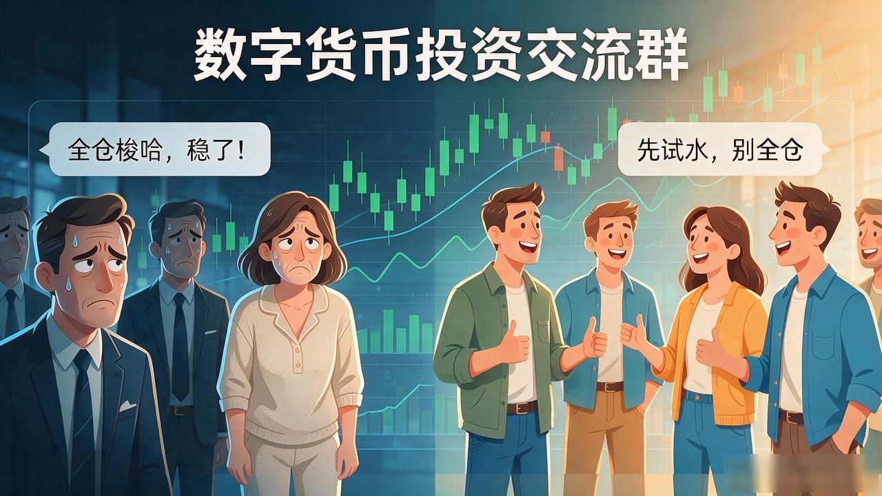 网友数字货币：普通人在群里怎么操作的，亏钱真相就这几点