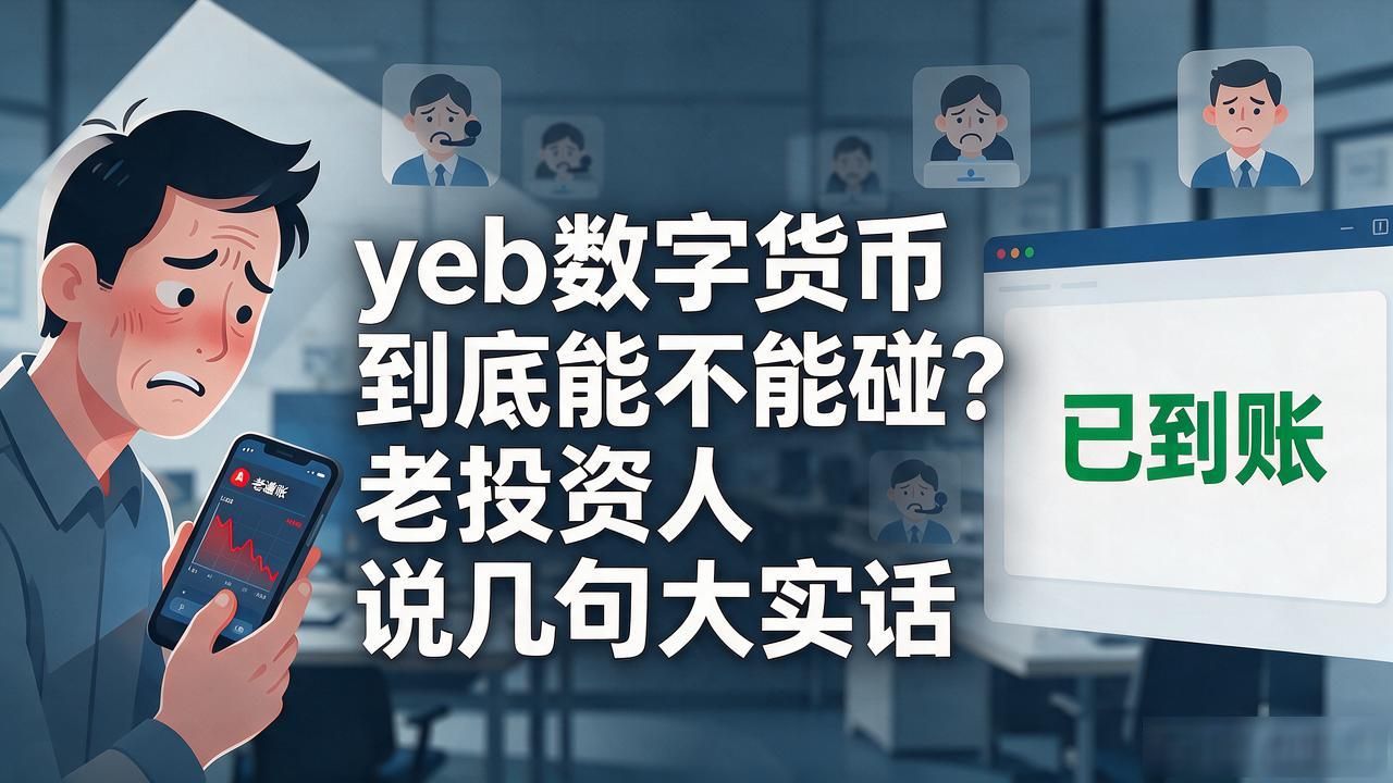 yeb数字货币到底能不能碰？老投资人说几句大实话