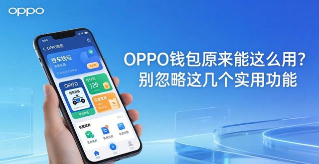 OPPO钱包原来能这么用？别忽略这几个实用功能