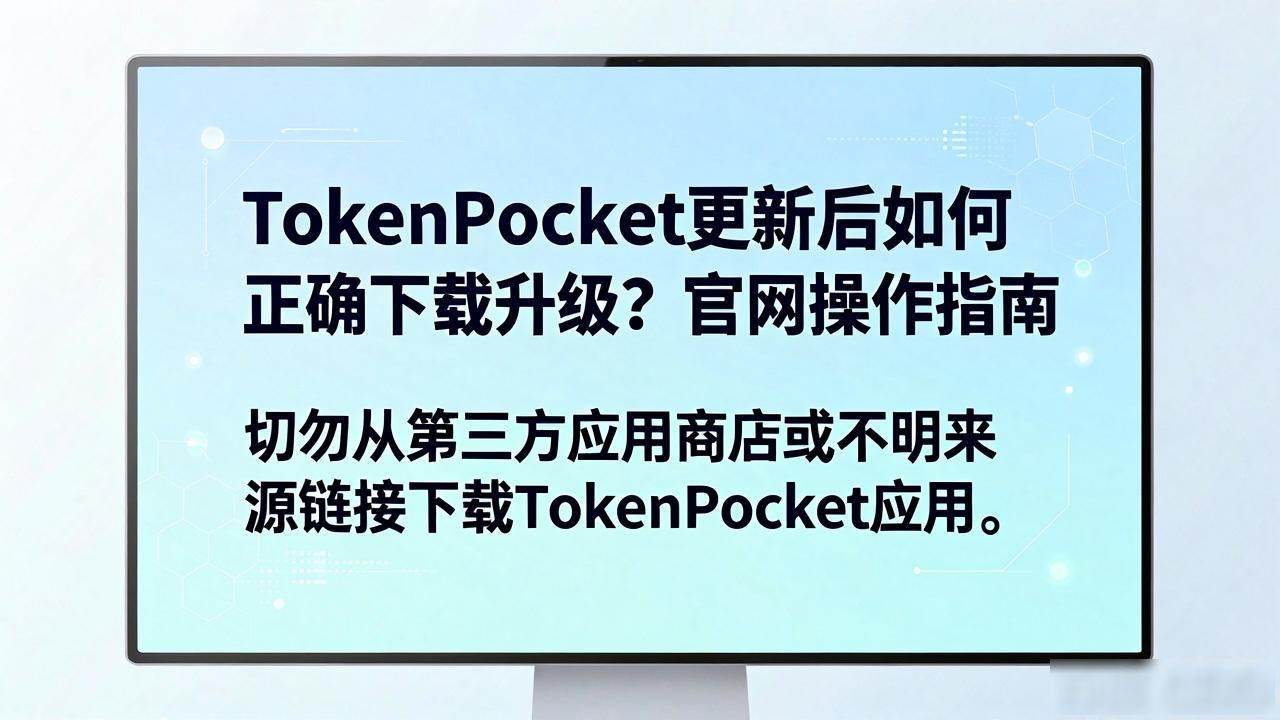 tokenpocket官网应用更新后，如何进行合理的下载与升级？_TokenPocket官方下载渠道安全指南_TokenPocket升级前备份钱包方法