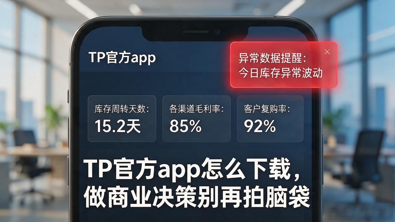 TP官方app怎么下载，做商业决策别再拍脑袋