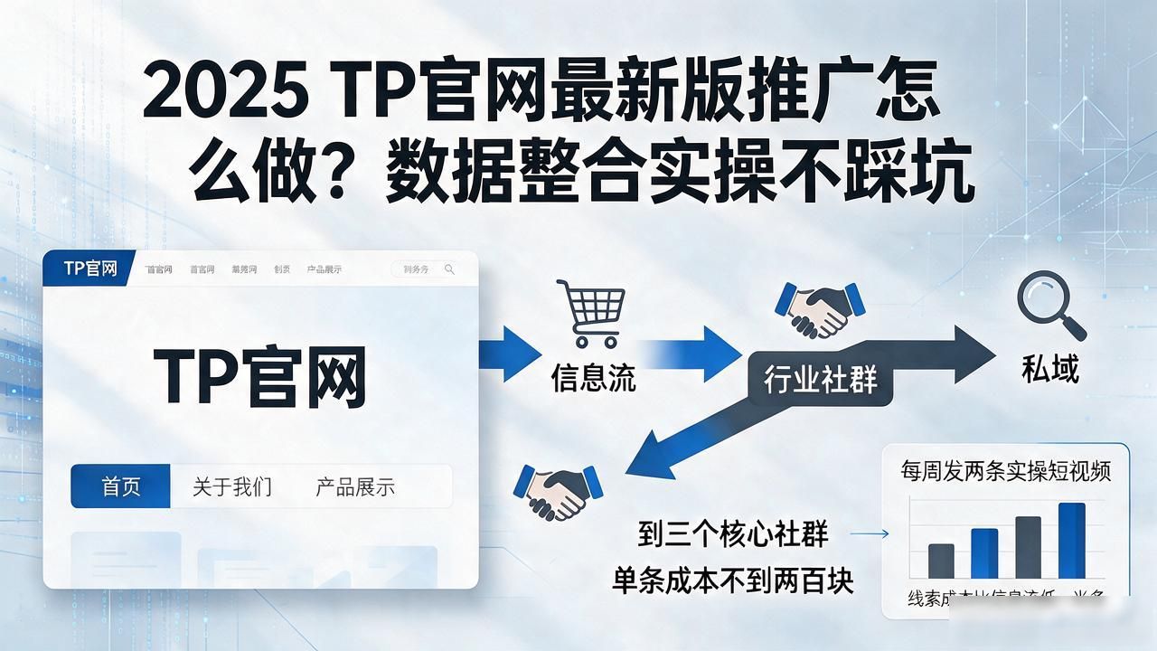 2025 TP官网最新版推广怎么做？数据整合实操不踩坑