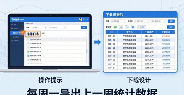 TP官网下载统计：操作数据与报告生成教程
