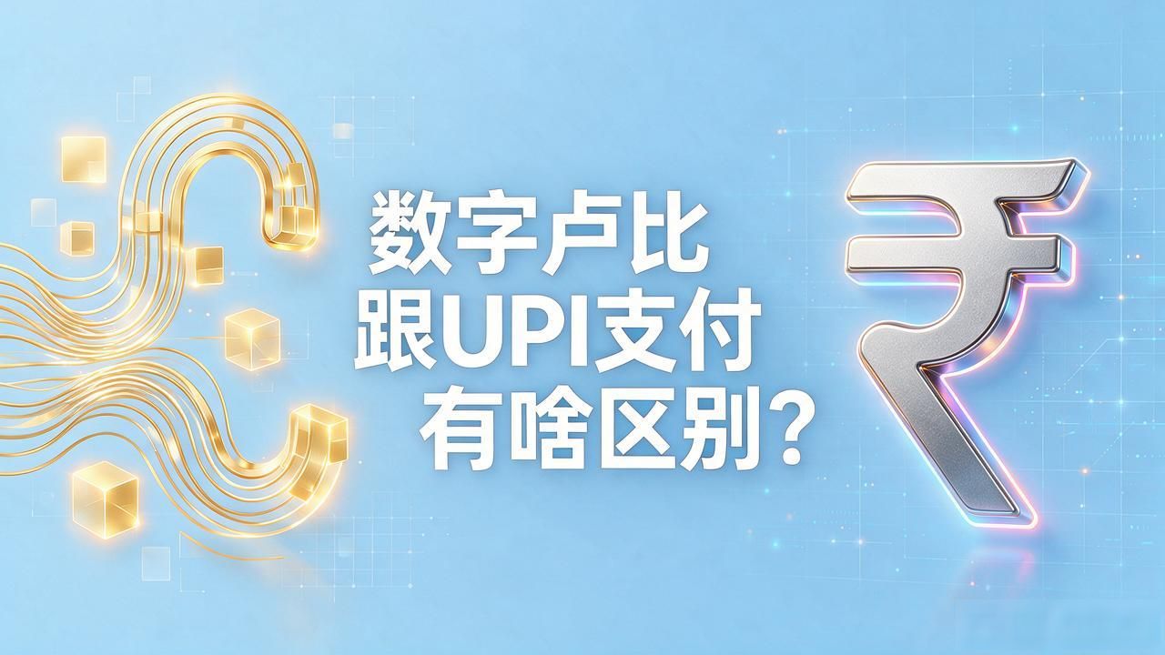 印度挂钩数字货币到底是什么，数字卢比跟UPI支付有啥区别