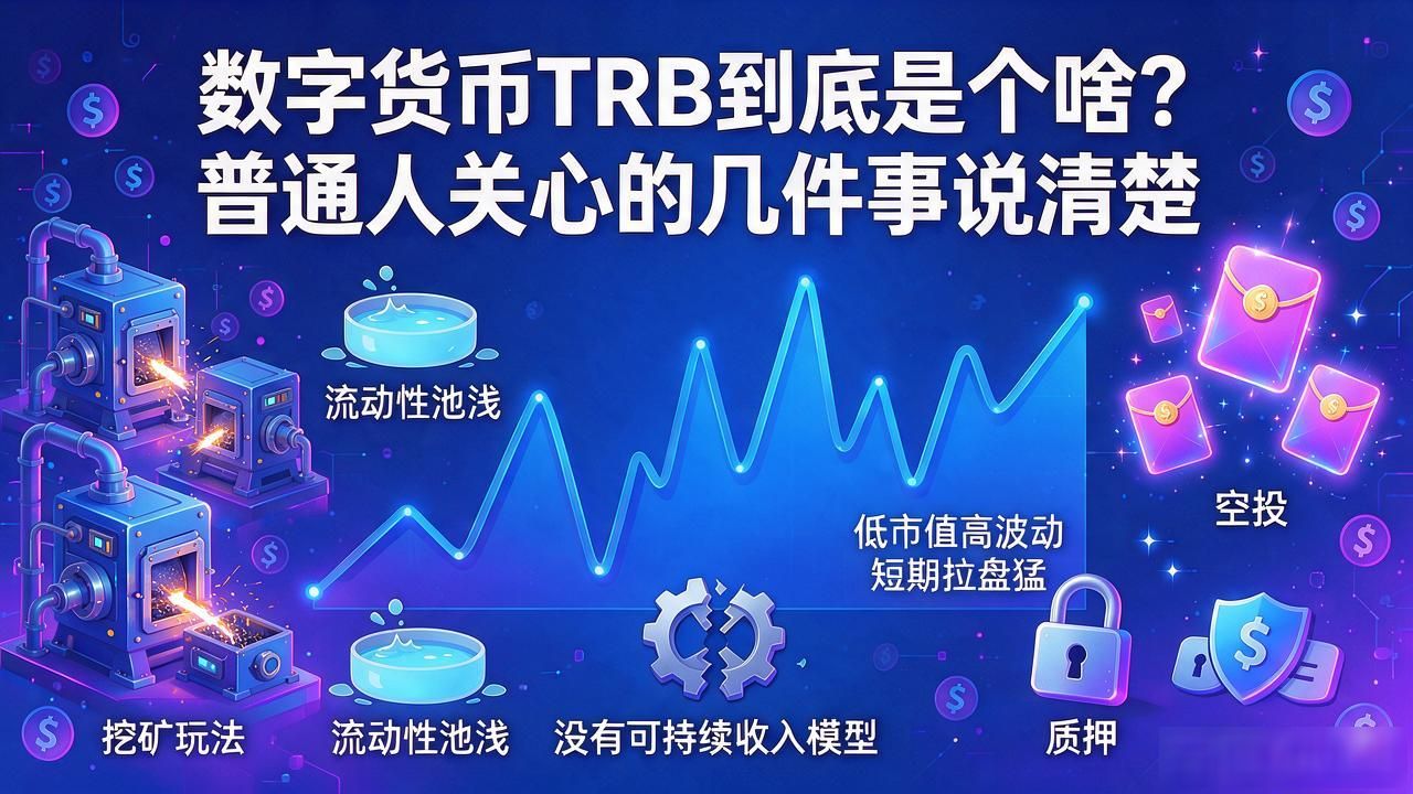 数字货币trb到底是个啥？普通人关心的几件事说清楚