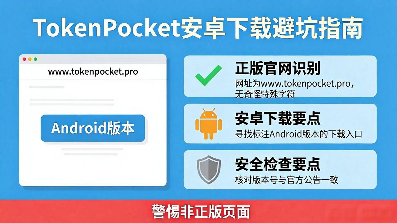 TokenPocket官方安全下载方法_新手如何安全下载TokenPocket钱包_安全下载tokenpocket官网安卓应用,用户需关注的关键点