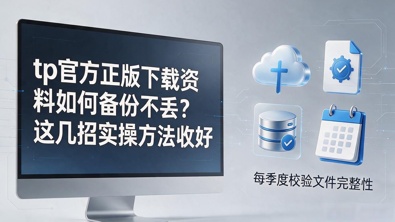 tp官方正版下载资料如何备份不丢？这几招实操方法收好