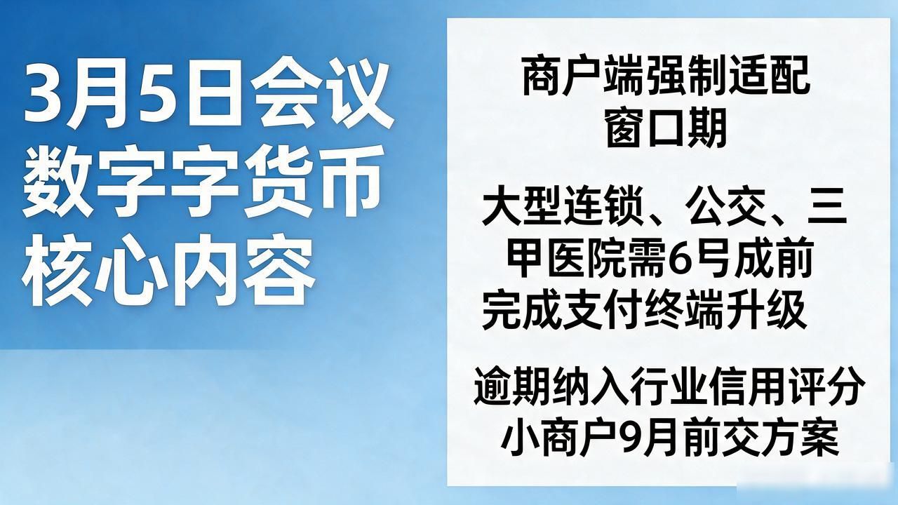 3月5日会议数字货币核心内容：这四条信号，普通人最该看懂