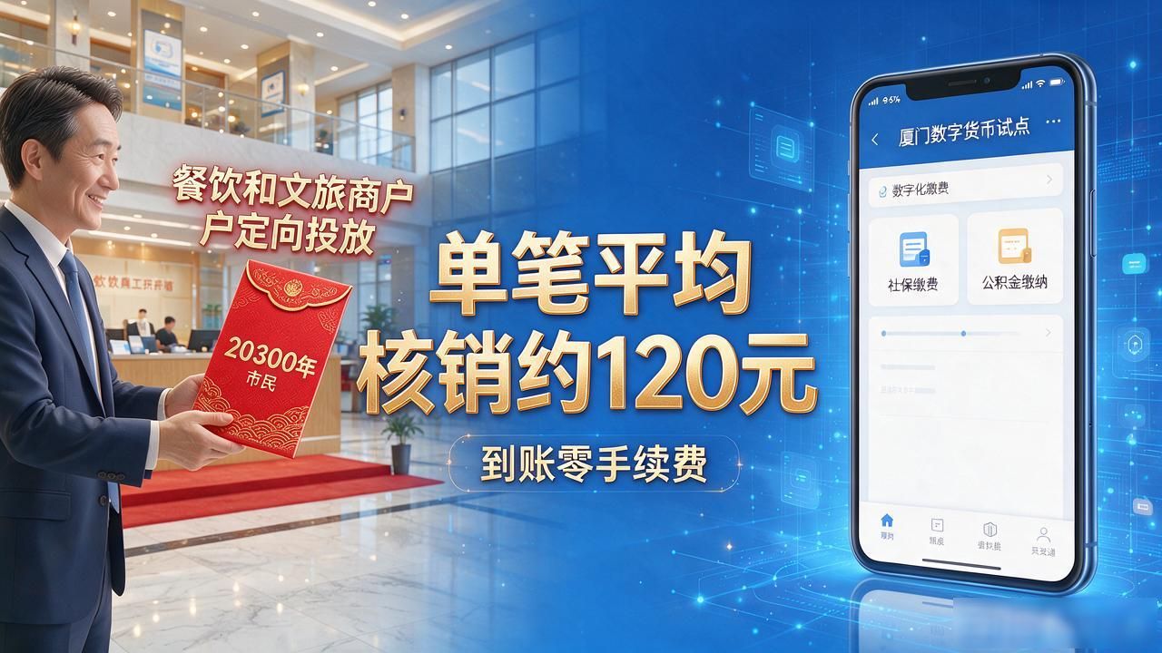 厦门数字货币进展到哪了？试点落地场景与最新数据全梳理