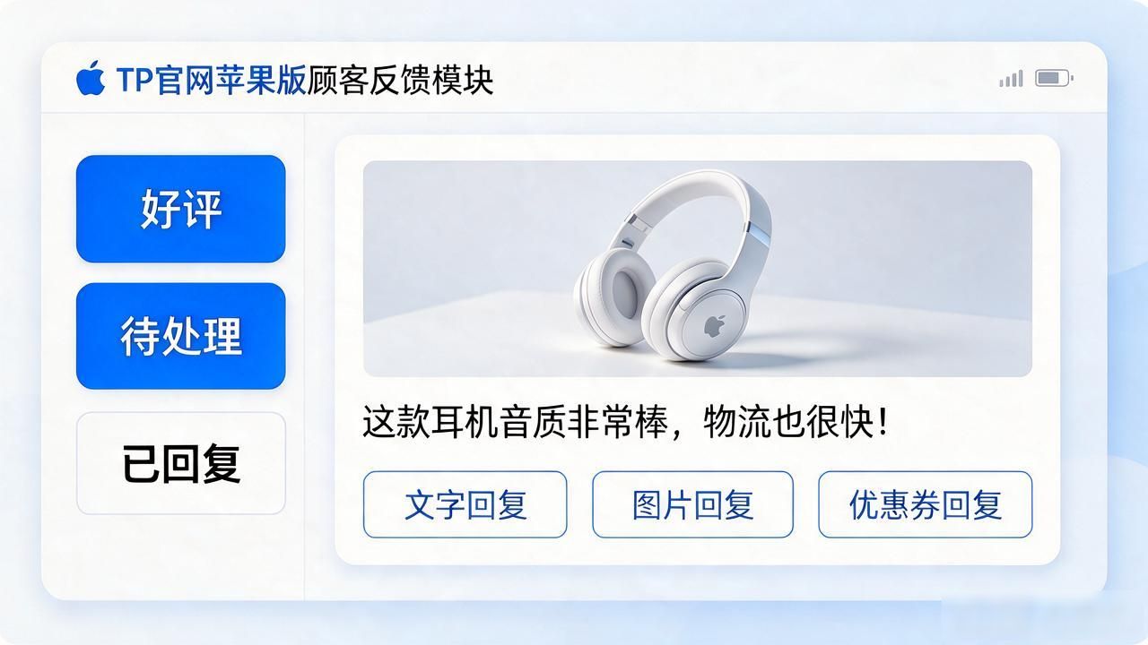 TP平台苹果版App_顾客反馈管理工具_如何通过TP官网下载苹果版整合顾客反馈