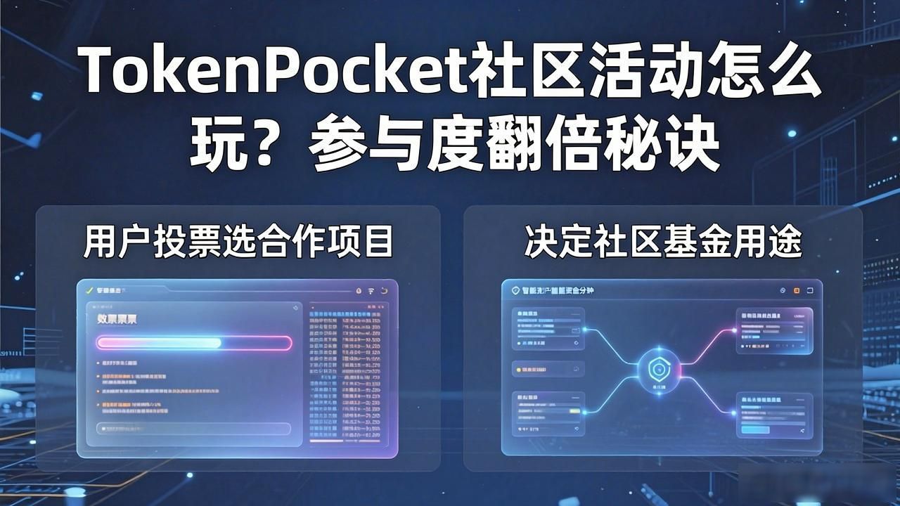 TokenPocket钱包社区活动_tokenpocket钱包官网的社区活动，如何提升用户的参与度与积极性？_提升用户参与度的社区活动设计
