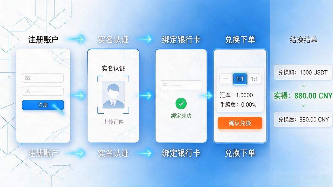 数字货币充值到消费完整实操路径_交易所兑换汇率手续费避坑指南_数字货币怎么用怎么换