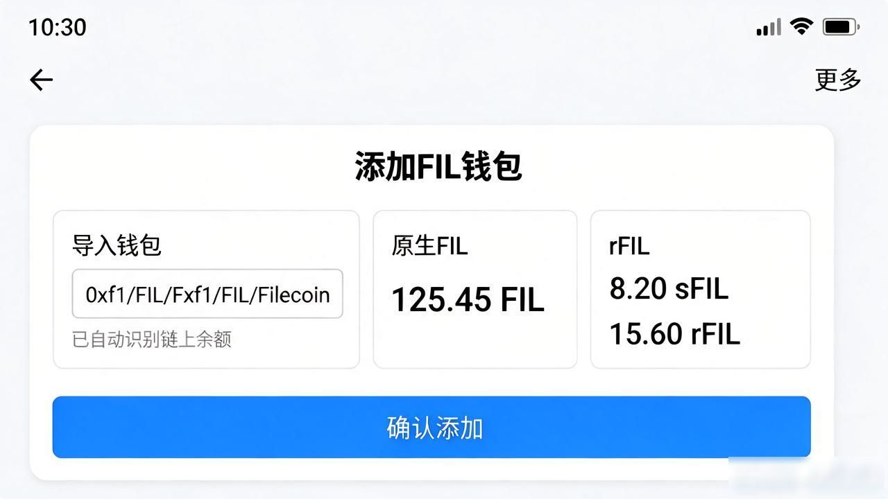 tp钱包如何添加fil钱包_TP钱包添加Filecoin主网步骤_FIL资产导入与余额查看指南