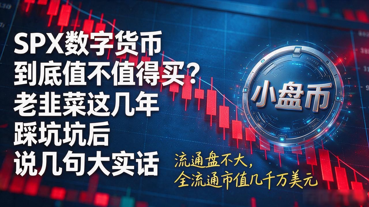 SPX数字货币到底值不值得买？老韭菜这几年踩坑后说几句大实话